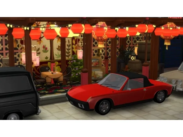 Alpha 1970 VW Porsche 914 breezemotors by sims4cars - The Sims 4 Custom Content