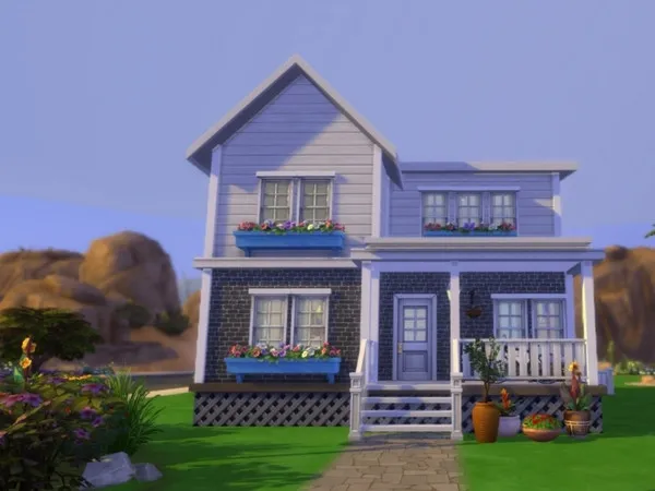 Maxis Match Dusty Turf Family Home No - The Sims 4 Custom Content
