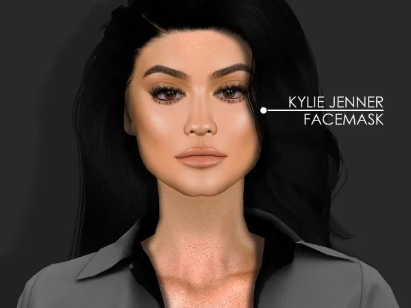 Alpha KYLIE JENNER SIM SKIN by redheadsims - The Sims 4 Custom Content