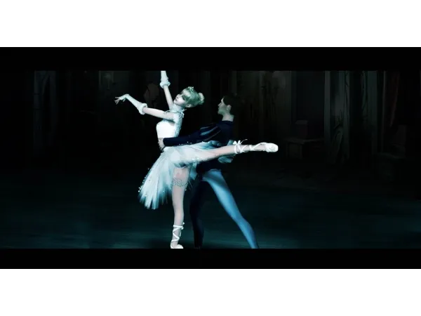 Alpha DANCING SERIES BALLET DUE - The Sims 4 Custom Content