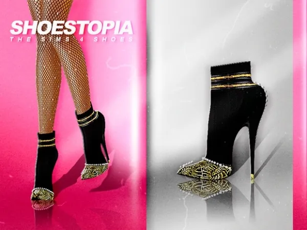 Maxis Match FLY BOOTS - The Sims 4 Custom Content