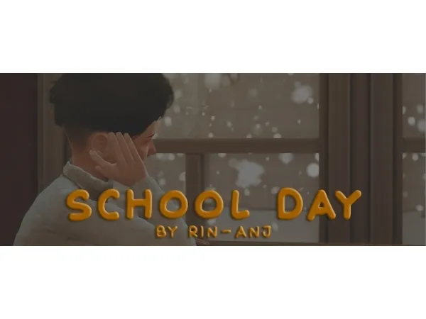 Maxis Match School day - The Sims 4 Custom Content