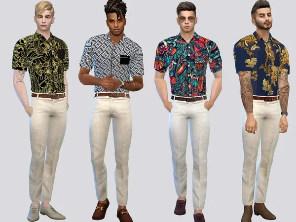 Maxis Match Engagement Night Set - The Sims 4 Custom Content