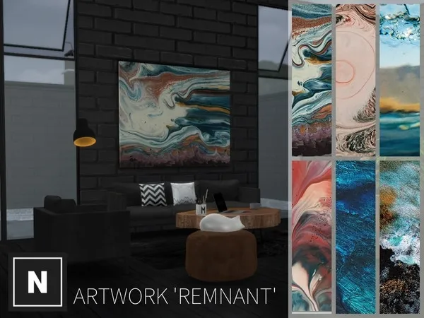 netsims remnant artwork requires city living - The Sims 4 Custom Content