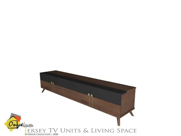 Jersey TV Stand - The Sims 4 Custom Content