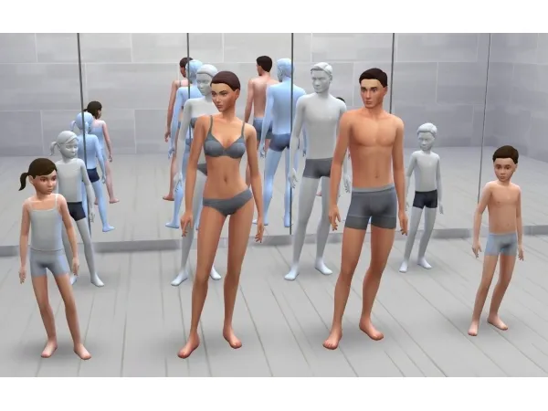 Maxis Match Realistic mannequins [READ DESCRIPTION] by horresco - The Sims 4 Custom Content