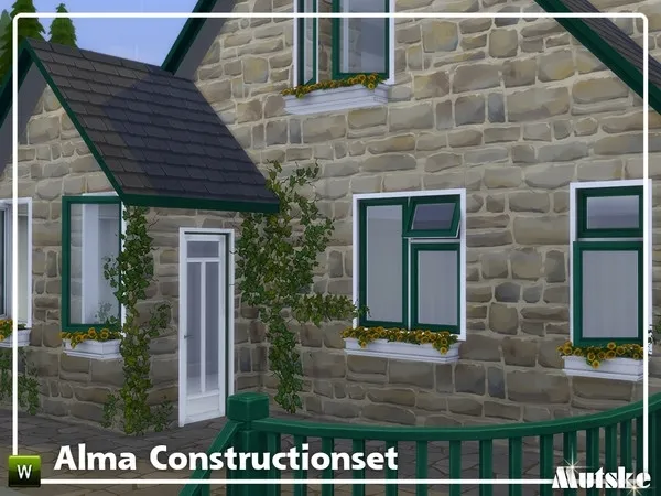 Alpha Alma Constructionset Part 1 - The Sims 4 Custom Content