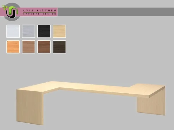 Avis Counter Island V2 - The Sims 4 Custom Content