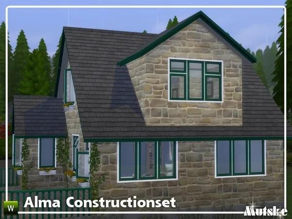 Alpha Alma Constructionset Part 3 by thesimsresource - The Sims 4 Custom Content