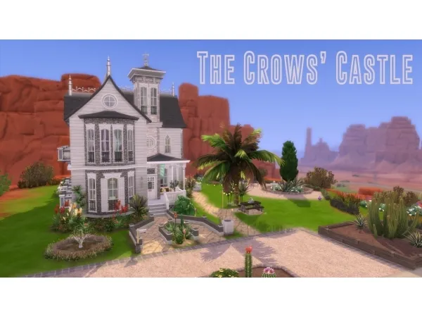 Alpha The Crows Castle - The Sims 4 Custom Content