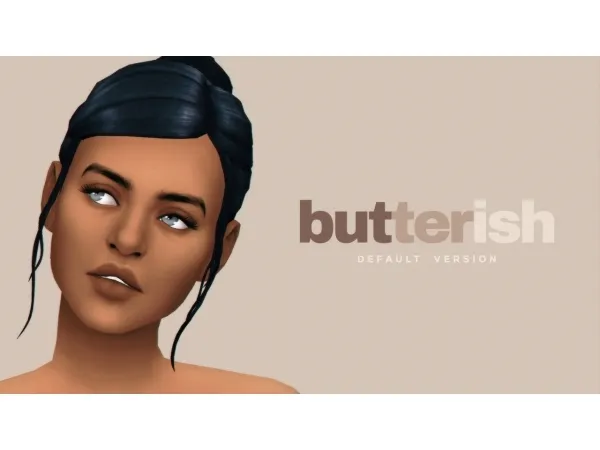 Maxis Match Butterish - The Sims 4 Custom Content
