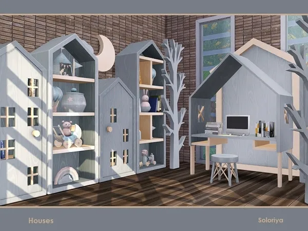 Maxis Match Houses - The Sims 4 Custom Content