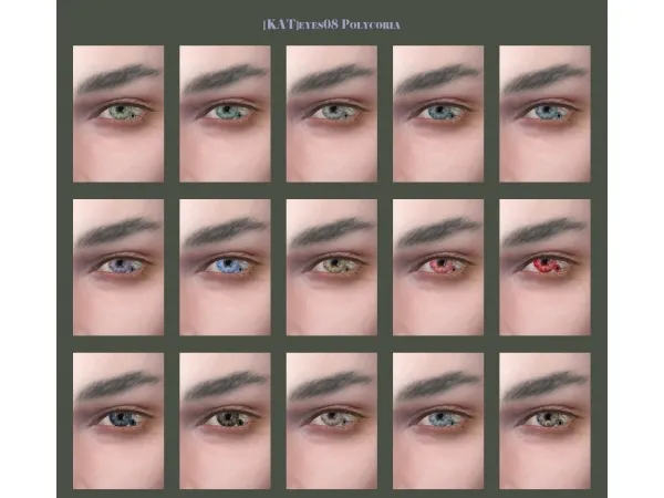 Alpha [KAT]Polycoria - The Sims 4 Custom Content