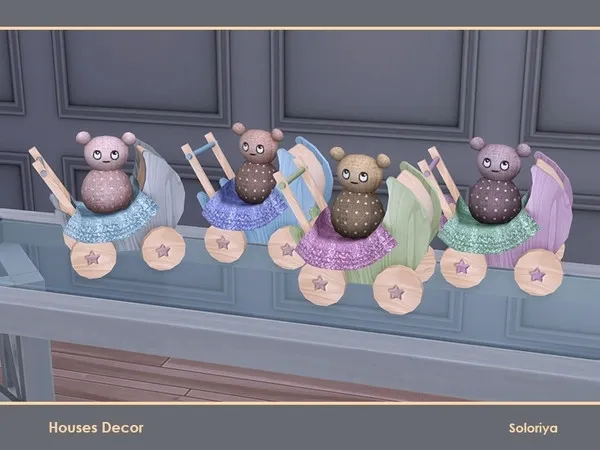 Houses Decor Stroller - The Sims 4 Custom Content