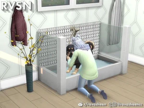 Alpha Muttropolitan Dog Set - The Sims 4 Custom Content