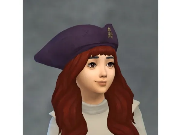 Maxis Match TSM Aarbyville Pirate Hat for kids - The Sims 4 Custom Content