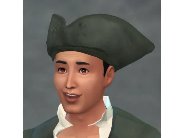 Maxis Match TSM Aarbyville Pirate Hat - The Sims 4 Custom Content