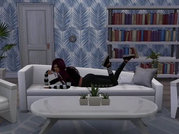Alpha Sofa Pose and Animation - The Sims 4 Custom Content