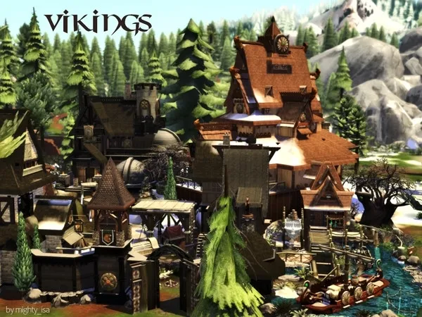 Alpha Vikings - The Sims 4 Custom Content