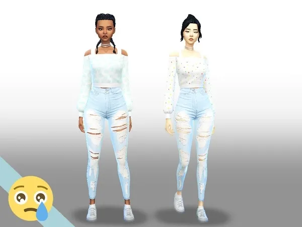 Alpha Animal Crossing Sweaters Discover University needed - The Sims 4 Custom Content