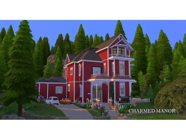 Maxis Match Charmed Manor sim by ocean - The Sims 4 Custom Content