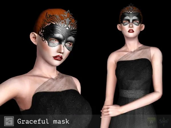 Graceful mask - The Sims 3 Custom Content