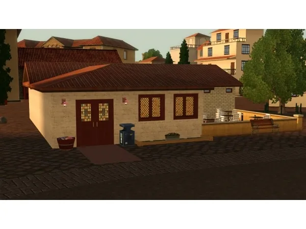 Maria's Dive Bar by lilmisssimsaddict - The Sims 3 Custom Content