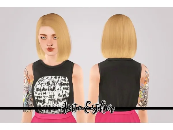 Anto Esther Theo - The Sims 3 Custom Content