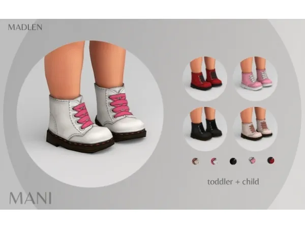 Maxis Match Madlen Mani Boots - The Sims 4 Custom Content