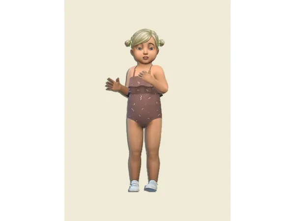 Maxis Match My first swimsuit - The Sims 4 Custom Content