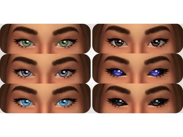 Maxis Match simulationcowboys dog days eyes updated for spellcasters - The Sims 4 Custom Content