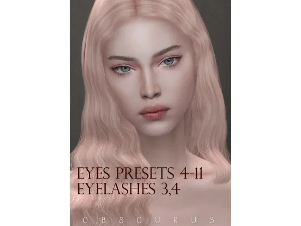 set for eyes С by obscurus-sims