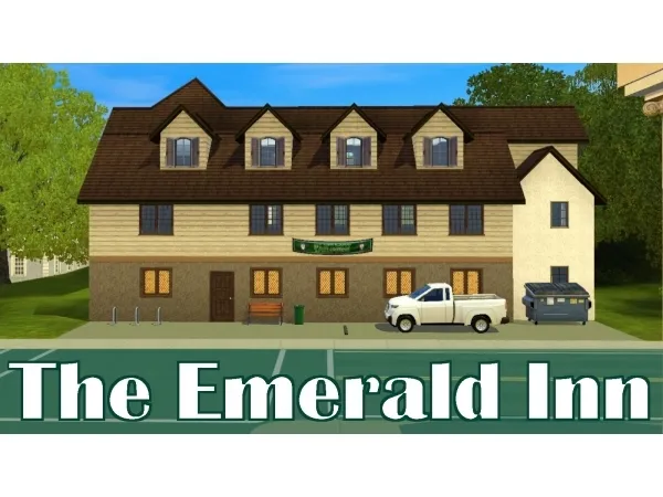 The Emerald Inn An Irish Pub for your Sims by Simmortality - The Sims 3 Custom Content