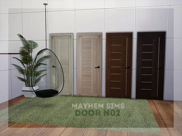Mix Door N02 - The Sims 4 Custom Content