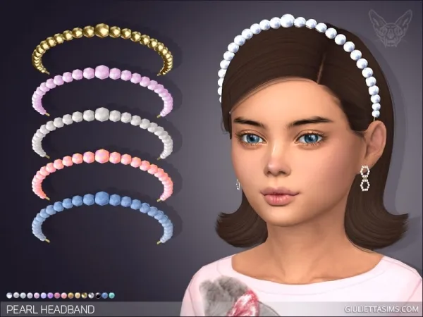 Pearl Headband For Kids