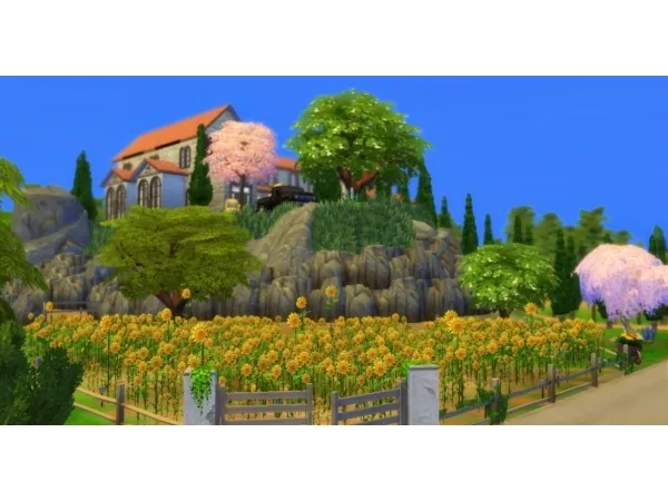 Maxis Match Little Tuscany - The Sims 4 Custom Content