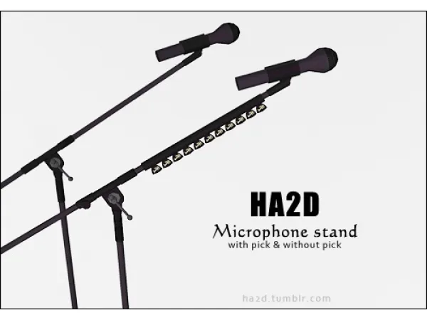 [Microphones set] - The Sims 3 Custom Content
