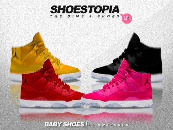 Maxis Match Baby Shoes - The Sims 4 Custom Content