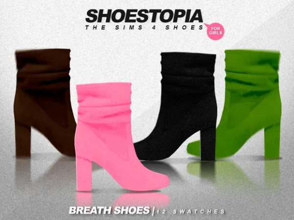Alpha Breath Shoes - The Sims 4 Custom Content