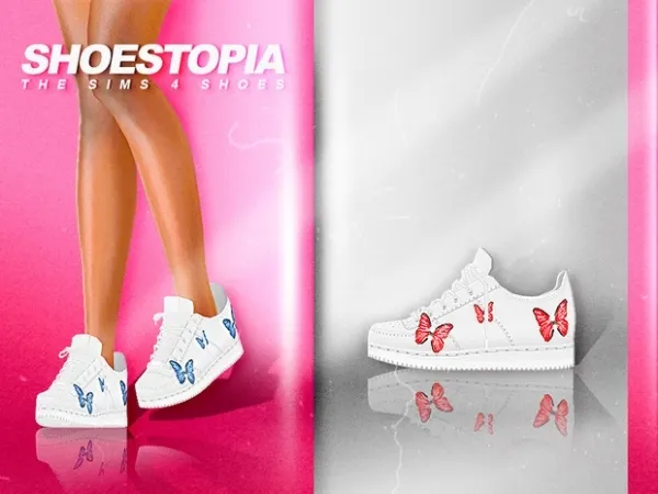 Alpha Die Young Shoes by shoestopia - The Sims 4 Custom Content