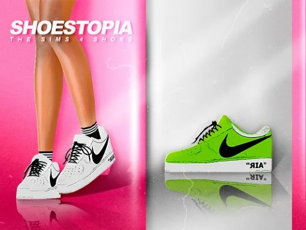 Alpha Tramp Shoes by shoestopia - The Sims 4 Custom Content