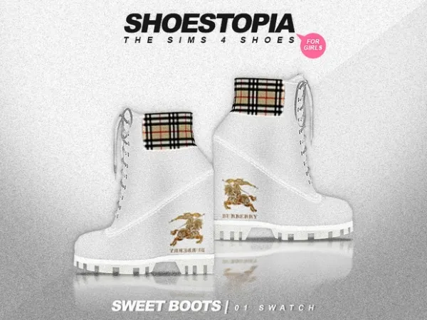 Alpha Sweet Shoes by shoestopia - The Sims 4 Custom Content