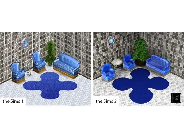 SATINISTIC SET FROM SIMS 1 - The Sims 3 Custom Content
