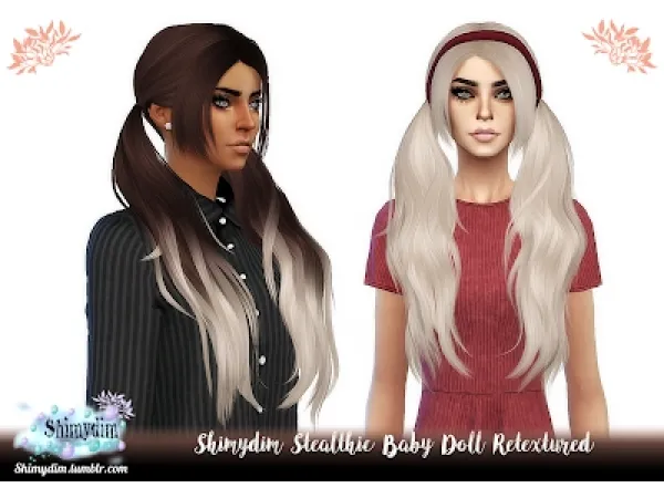 Alpha S4 Stealthic Baby Doll Retexture Ombre Child Naturals Unnaturals - The Sims 4 Custom Content