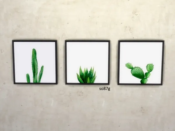 Alpha minimal plants pics REQUIRES CATS AND DOGS - The Sims 4 Custom Content