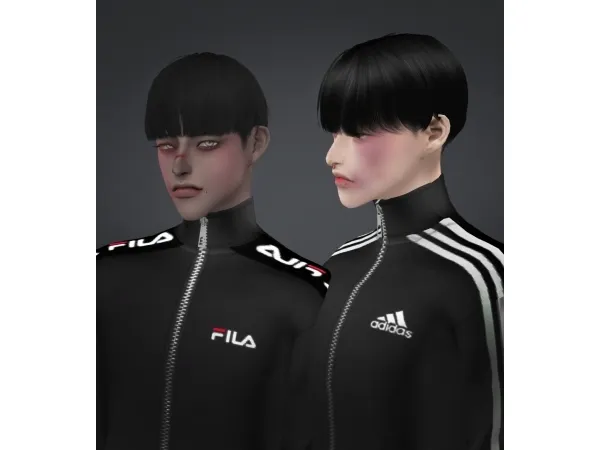 Mix [SNOOPY] Face Bruises - The Sims 4 Custom Content