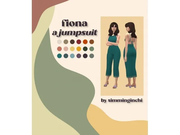 Maxis Match Another Jumpsuit - The Sims 4 Custom Content