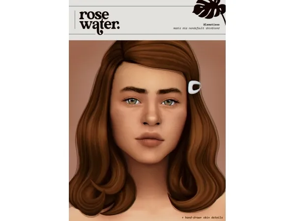 Alpha rosewater - The Sims 4 Custom Content
