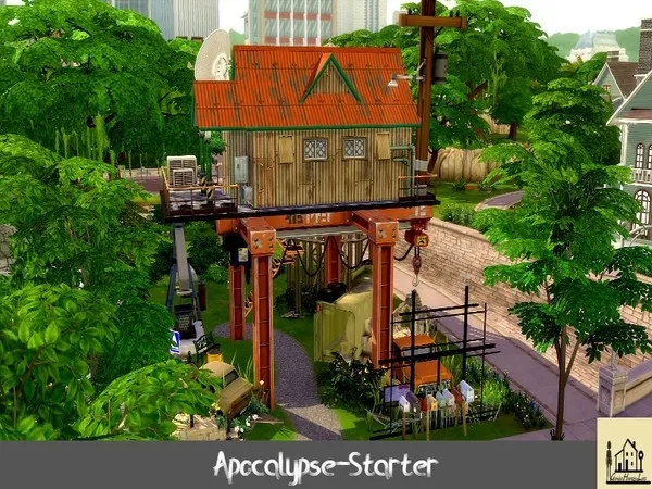 Maxis Match Apocalypse Starter - The Sims 4 Custom Content