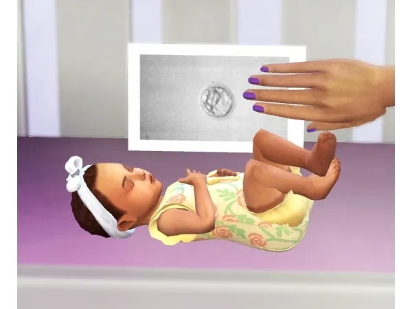 Alpha Our IVF Baby Pose Pack - The Sims 4 Custom Content